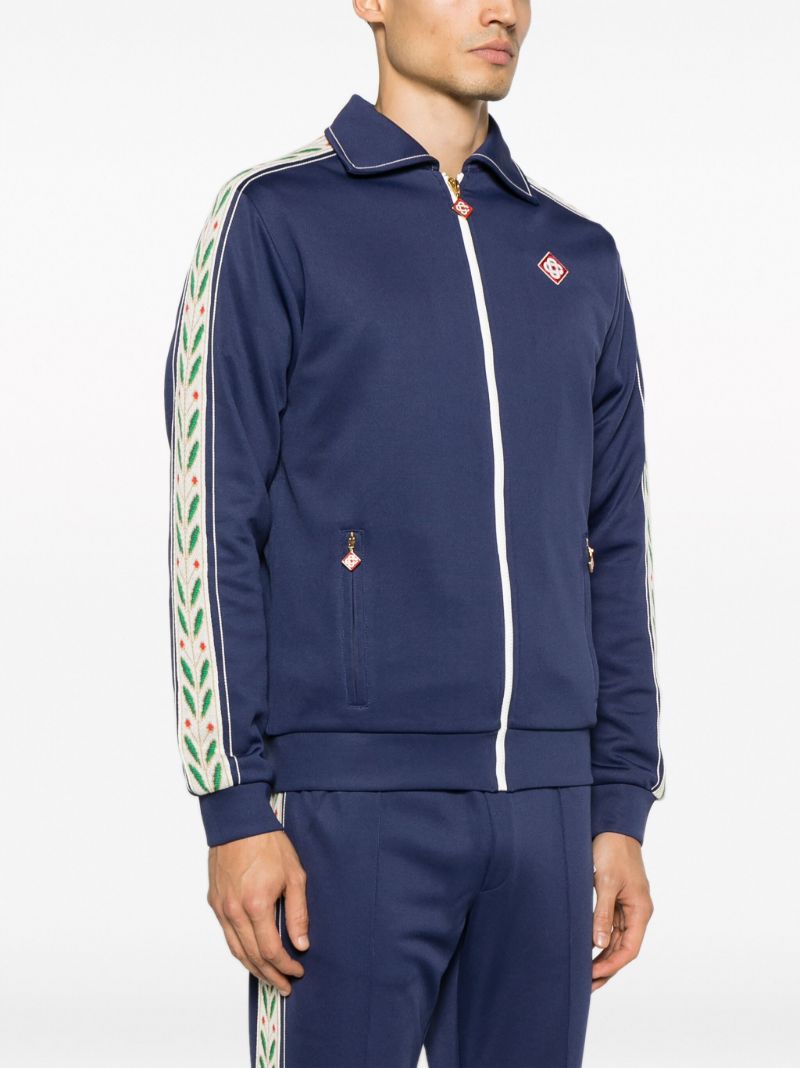 Blue Laurel Track Jacket
