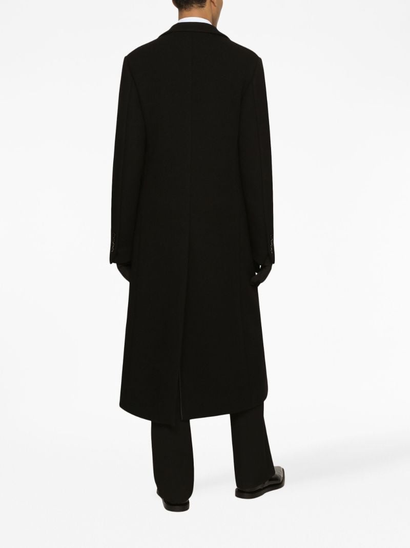 Black Single-breasted Coat