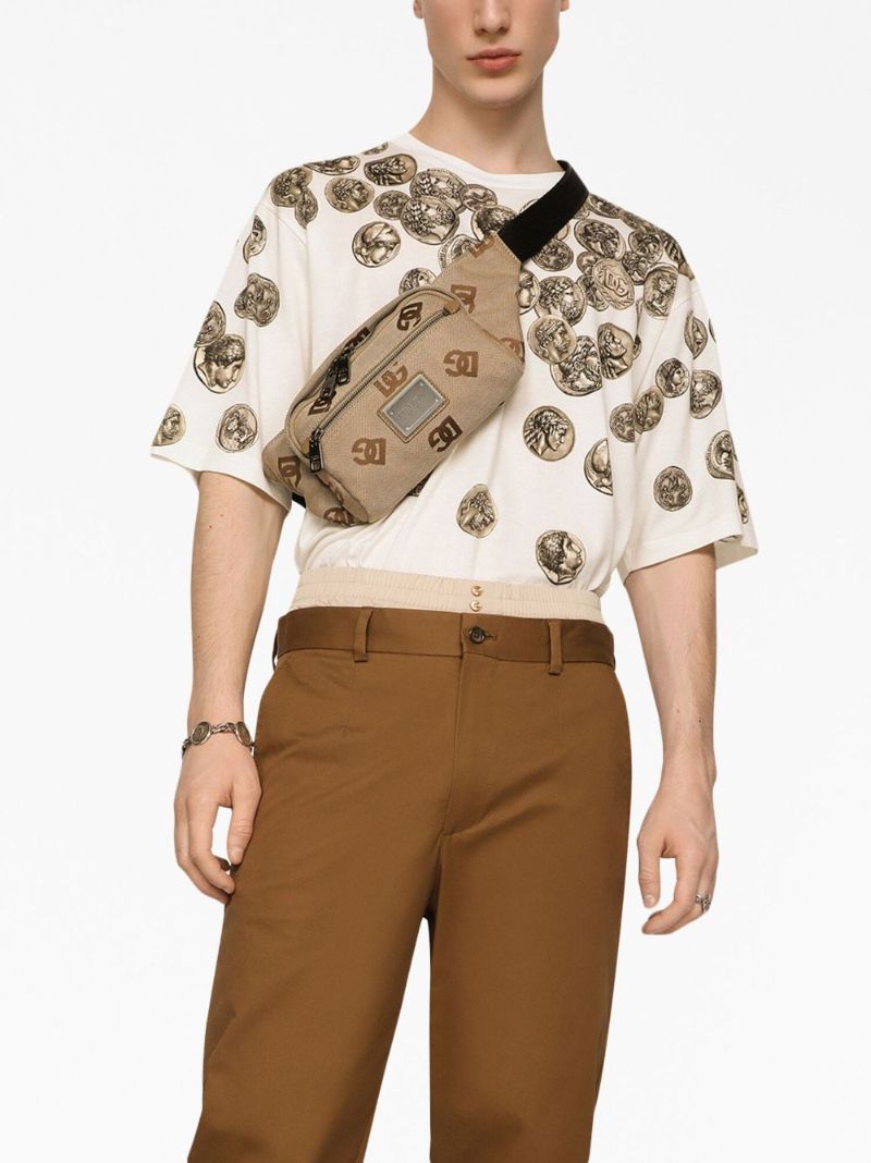 Neutral Coin Print T-shirt
