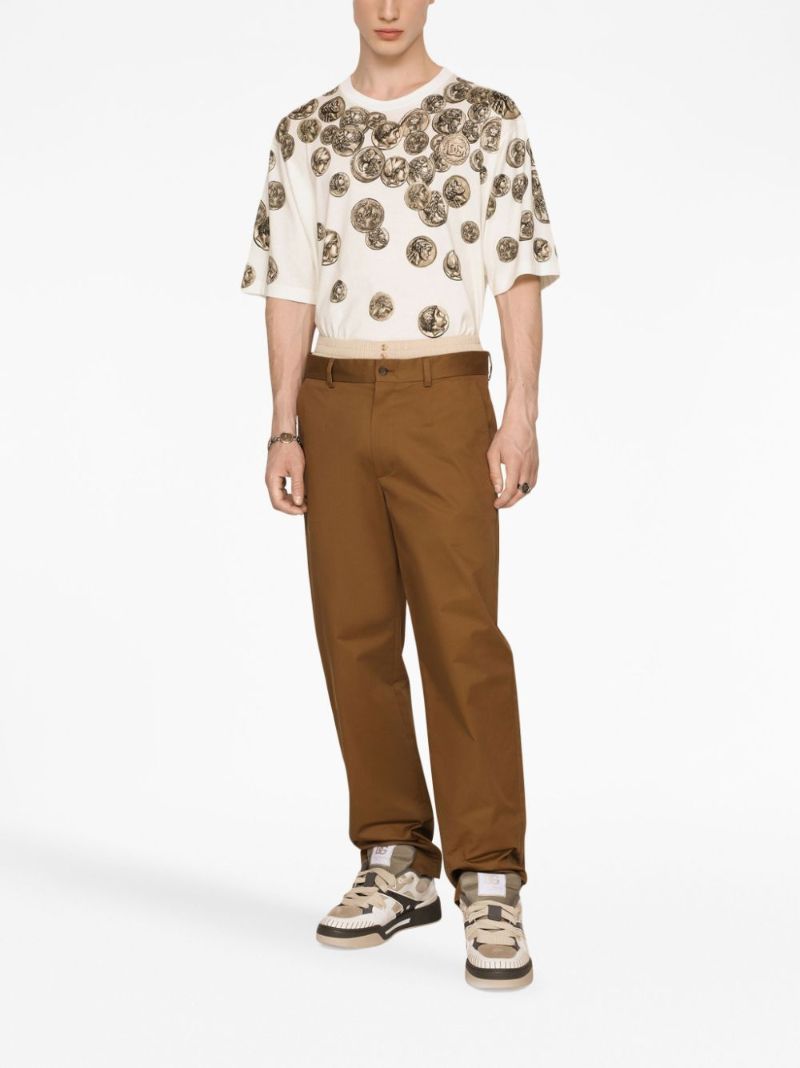 Neutral Coin Print T-shirt