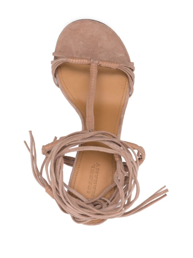 Neutral Arja 95 Wrap Sandals