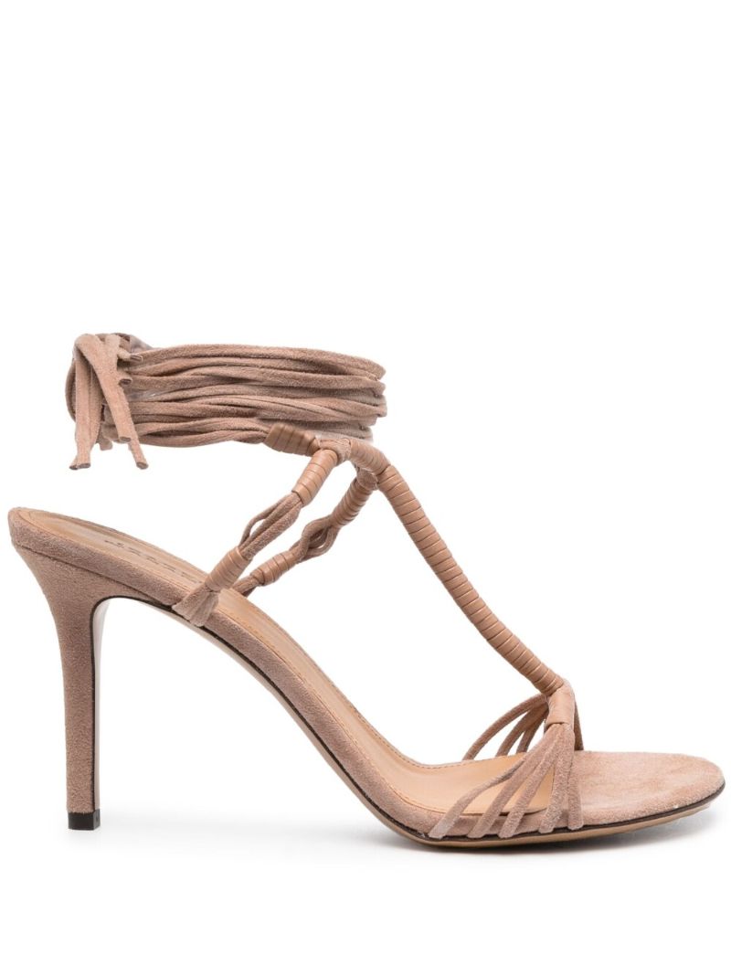 Neutral Arja 95 Wrap Sandals