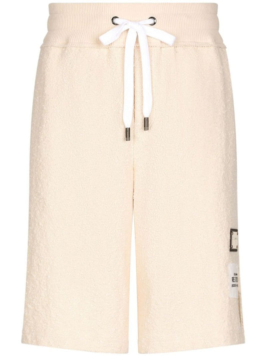 Neutral Re-edition Label Track Shorts