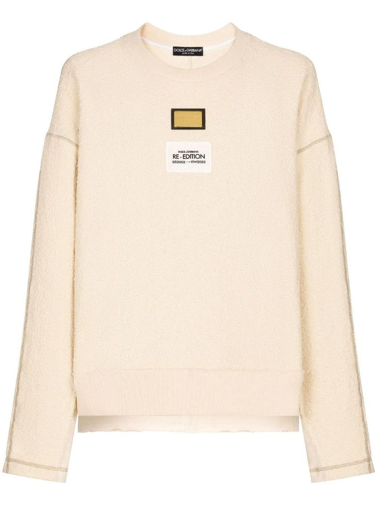 Neutral Re-edition Label Sweatshirt