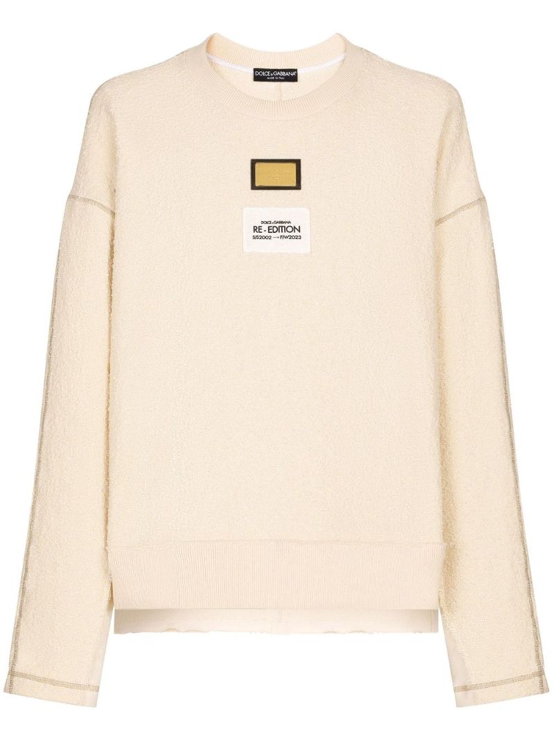 Neutral Re-edition Label Sweatshirt