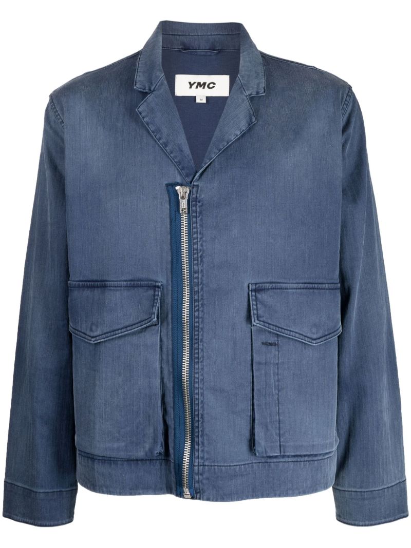 Blue Walker Zip Up Jacket