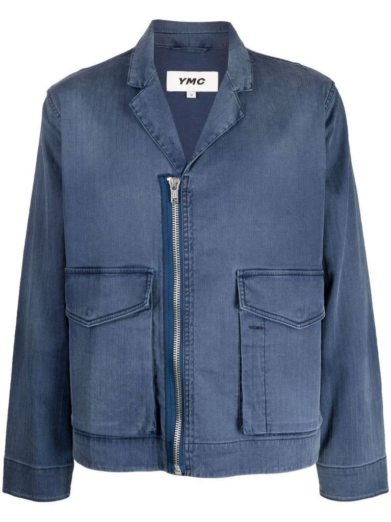 Blue Walker Zip Up Jacket