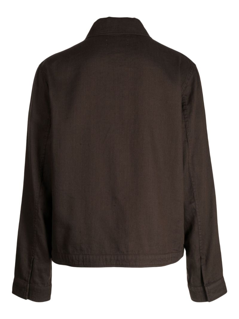 Brown Battle Shirt Jacket