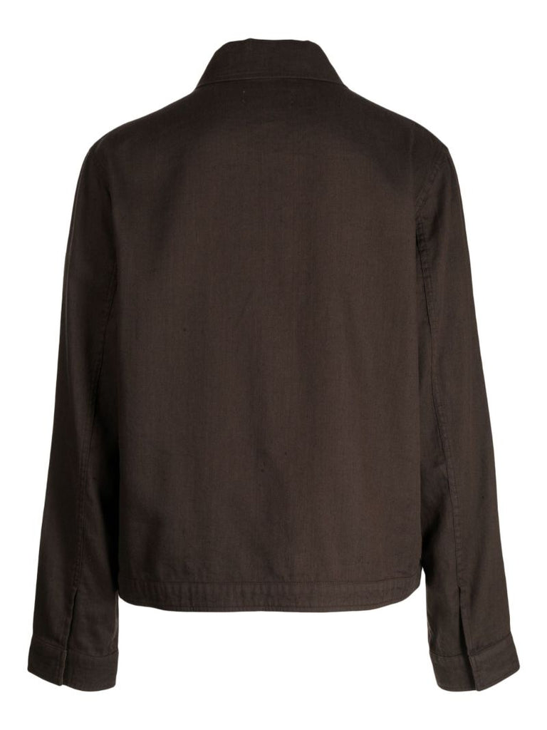Brown Battle Shirt Jacket
