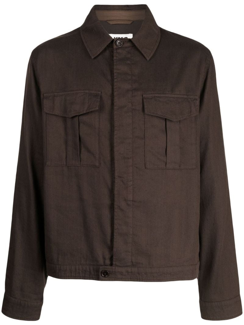 Brown Battle Shirt Jacket