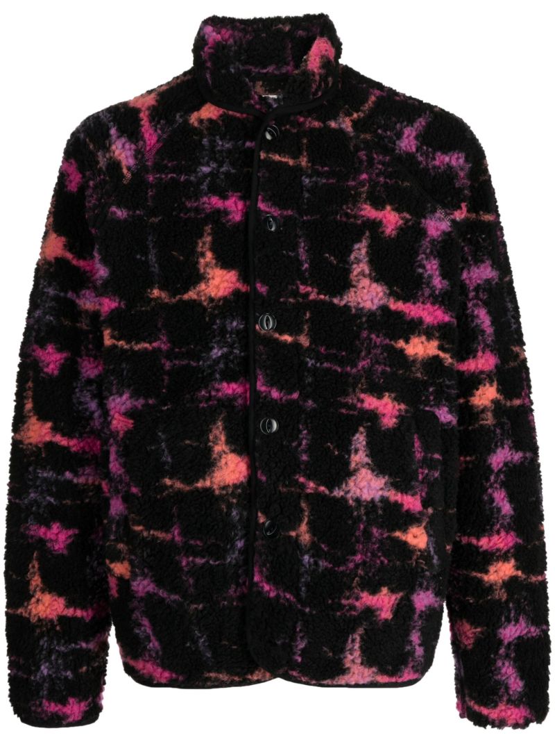 Black Beach Jacquard Jacket