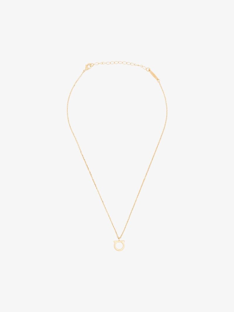 large Gancini pendant necklace