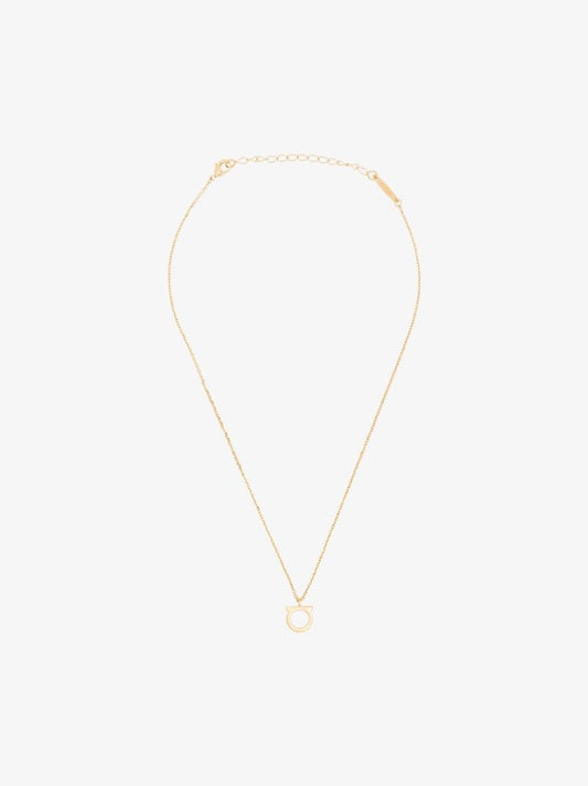 large Gancini pendant necklace