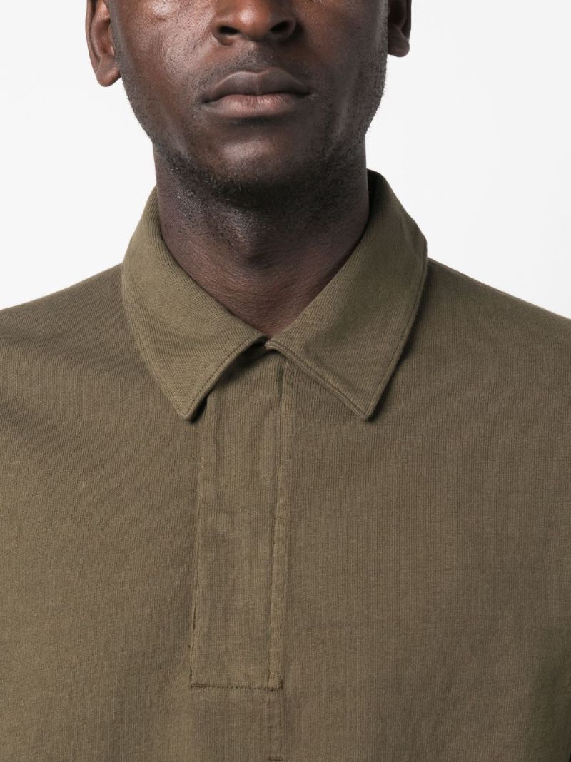 Green Compass Patch Polo Shirt
