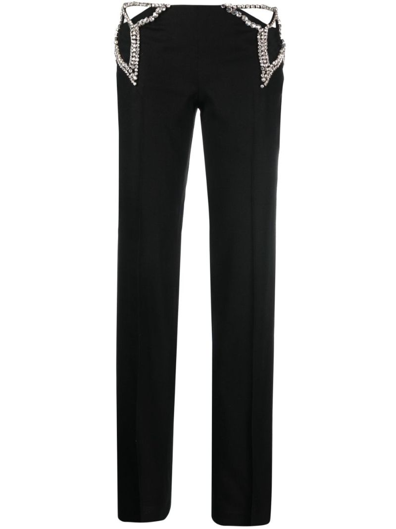Black DiamantÃ_x0083_Â© Star Tailored Trousers