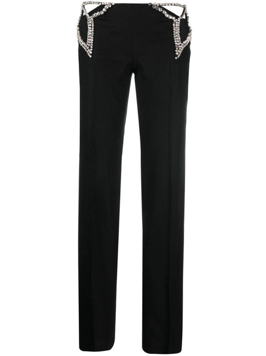 Black DiamantÃ_x0083_Â© Star Tailored Trousers
