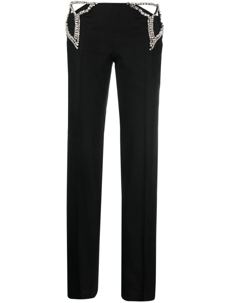 Black DiamantÃ_x0083_Â© Star Tailored Trousers