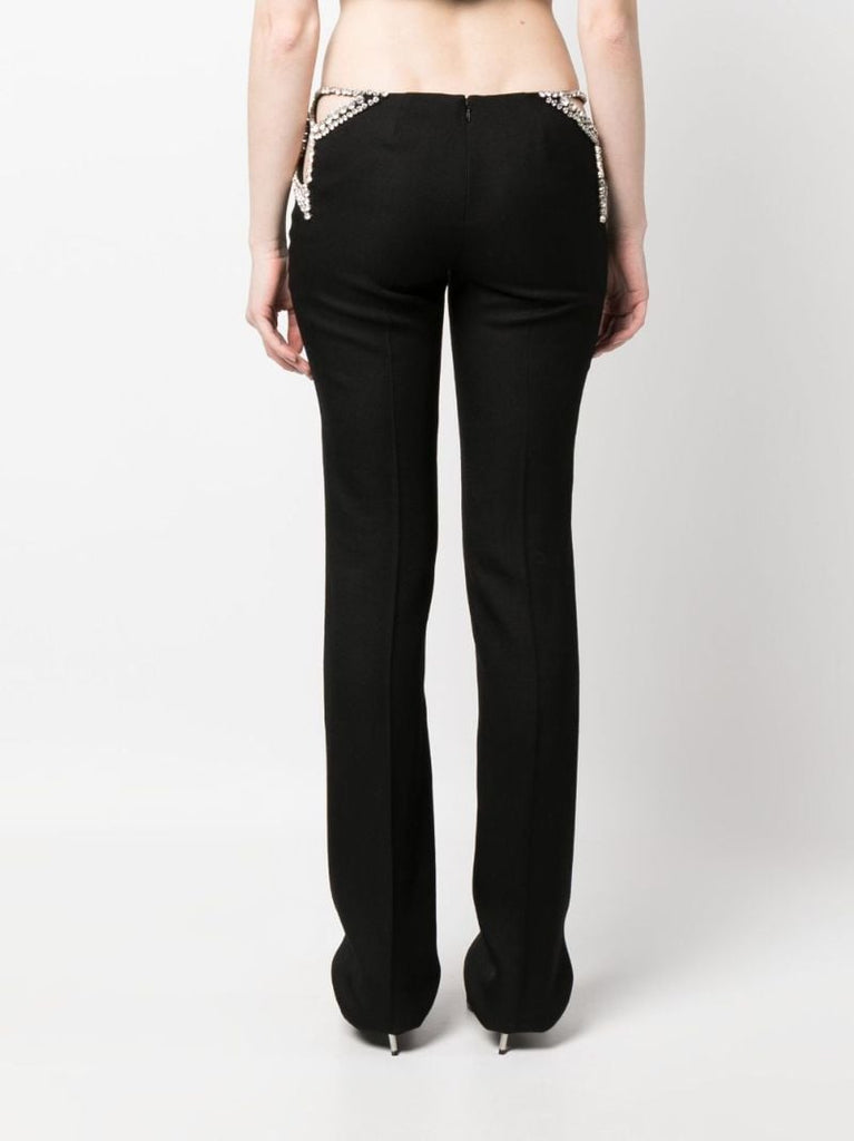 Black DiamantÃ_x0083_Â© Star Tailored Trousers
