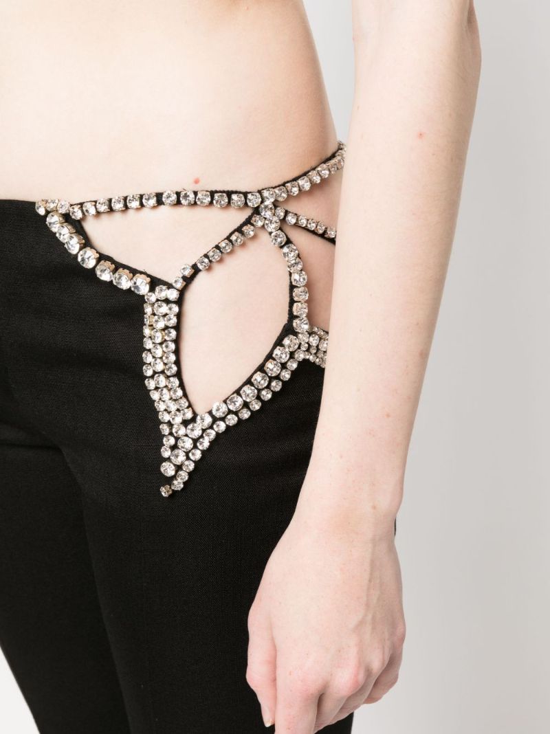 Black DiamantÃ_x0083_Â© Star Tailored Trousers