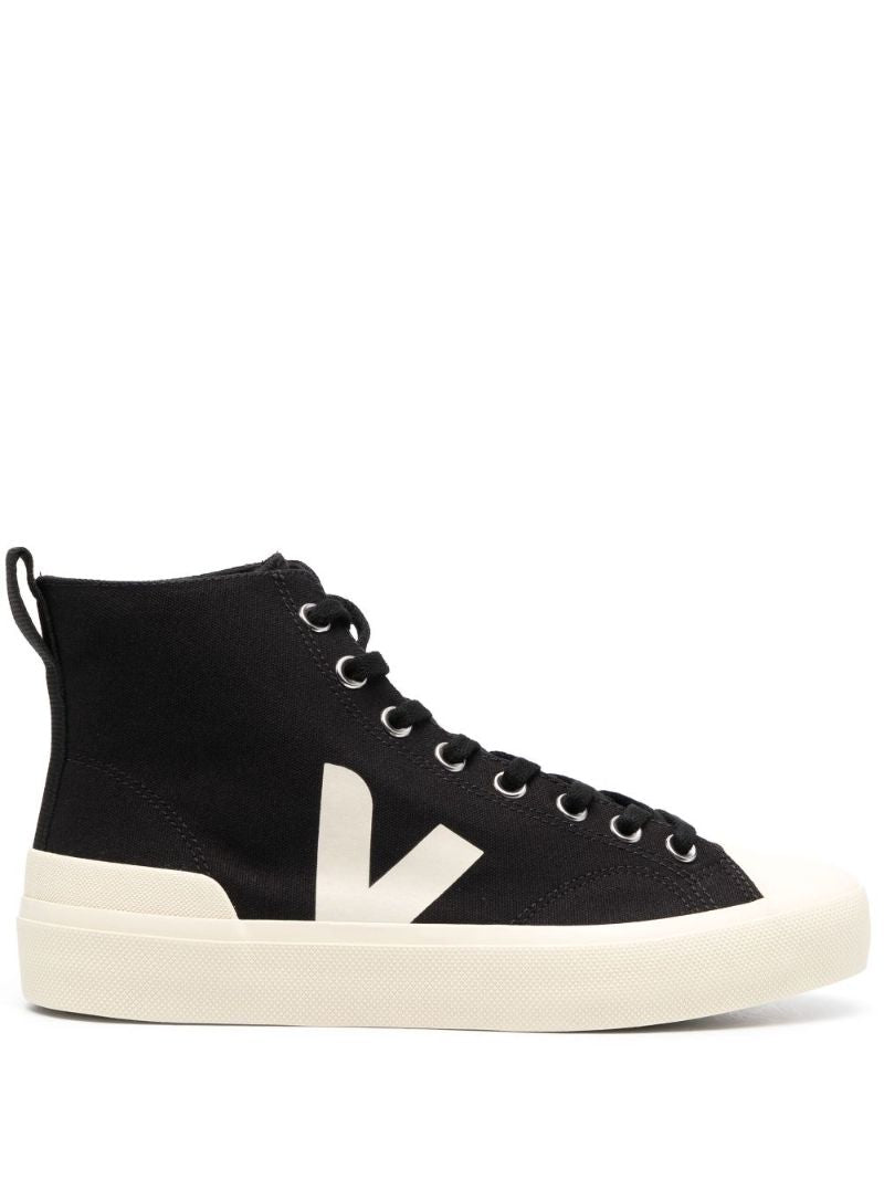 Black Nova Ht Canvas Sneakers