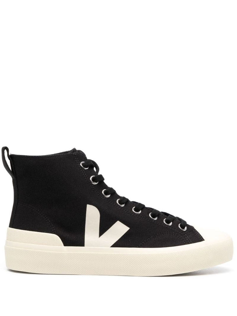 Black Nova Ht Canvas Sneakers