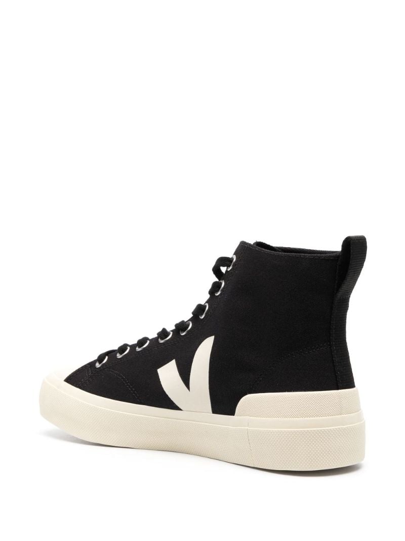 Black Nova Ht Canvas Sneakers