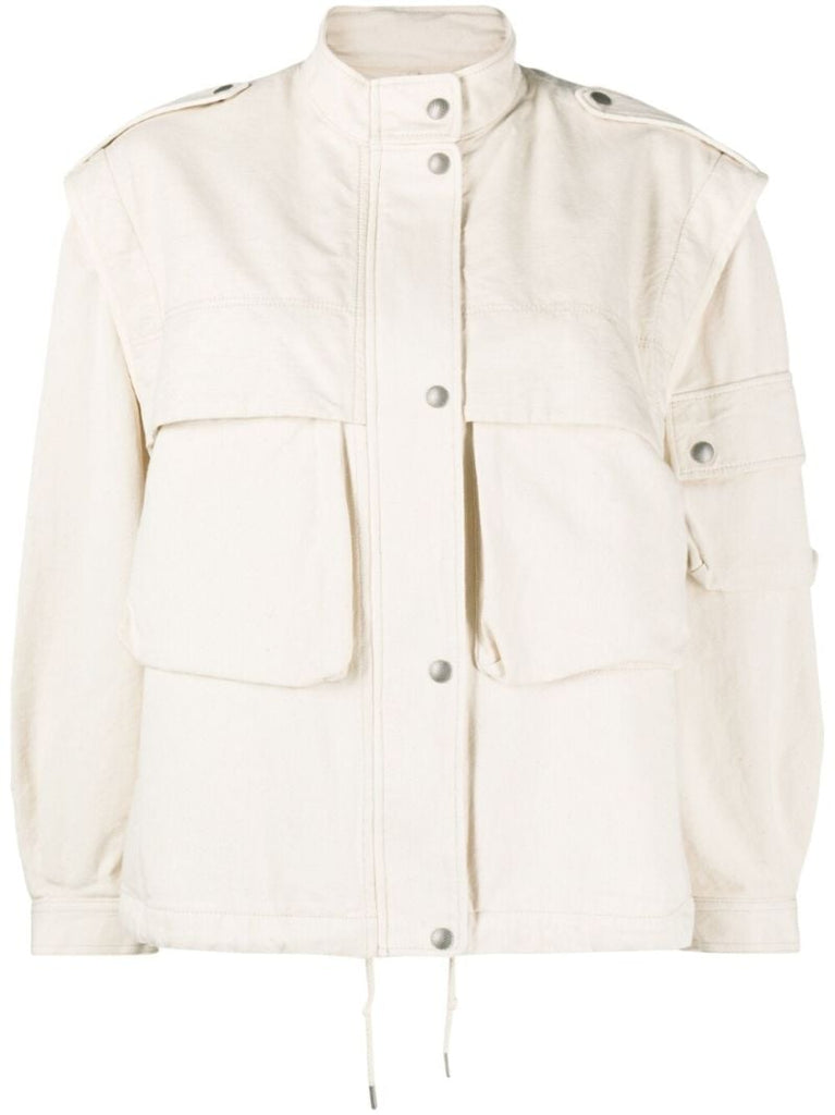 Neutral Edine Cotton Jacket