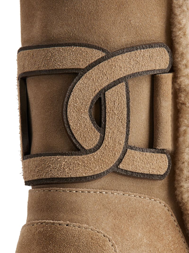 Neutral W.g. Suede Ankle Boots