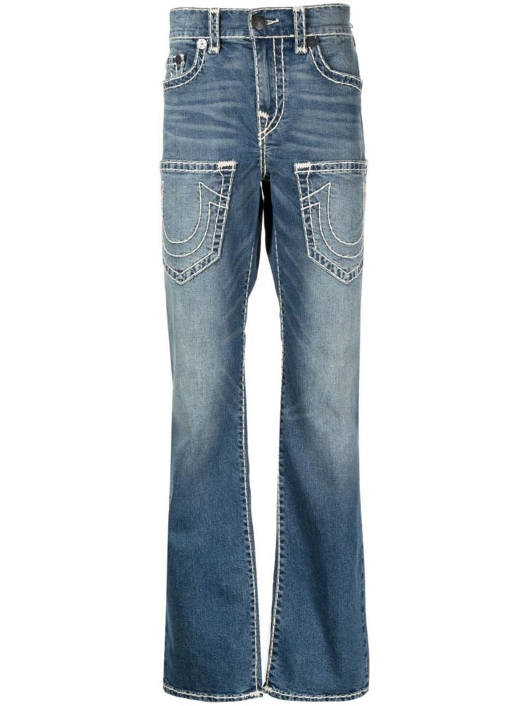 Blue Ricky Super T Straight Jeans