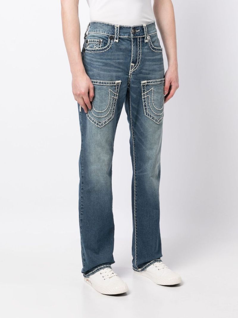 Blue Ricky Super T Straight Jeans
