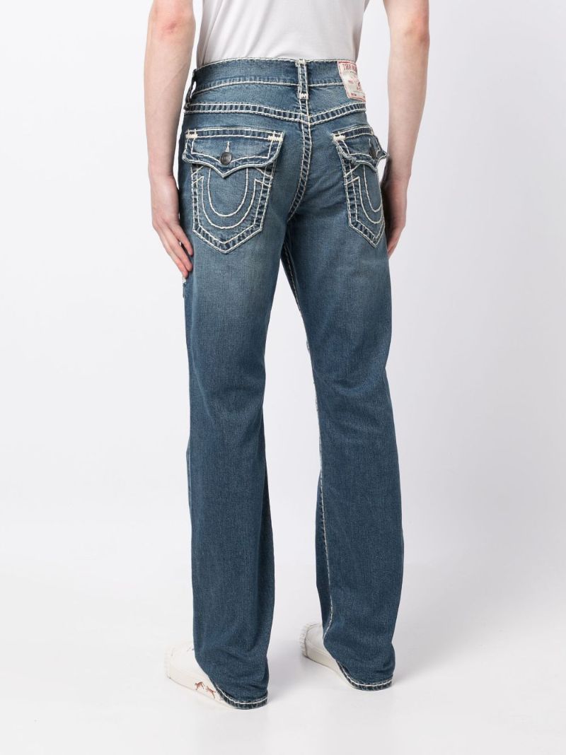 Blue Ricky Super T Straight Jeans