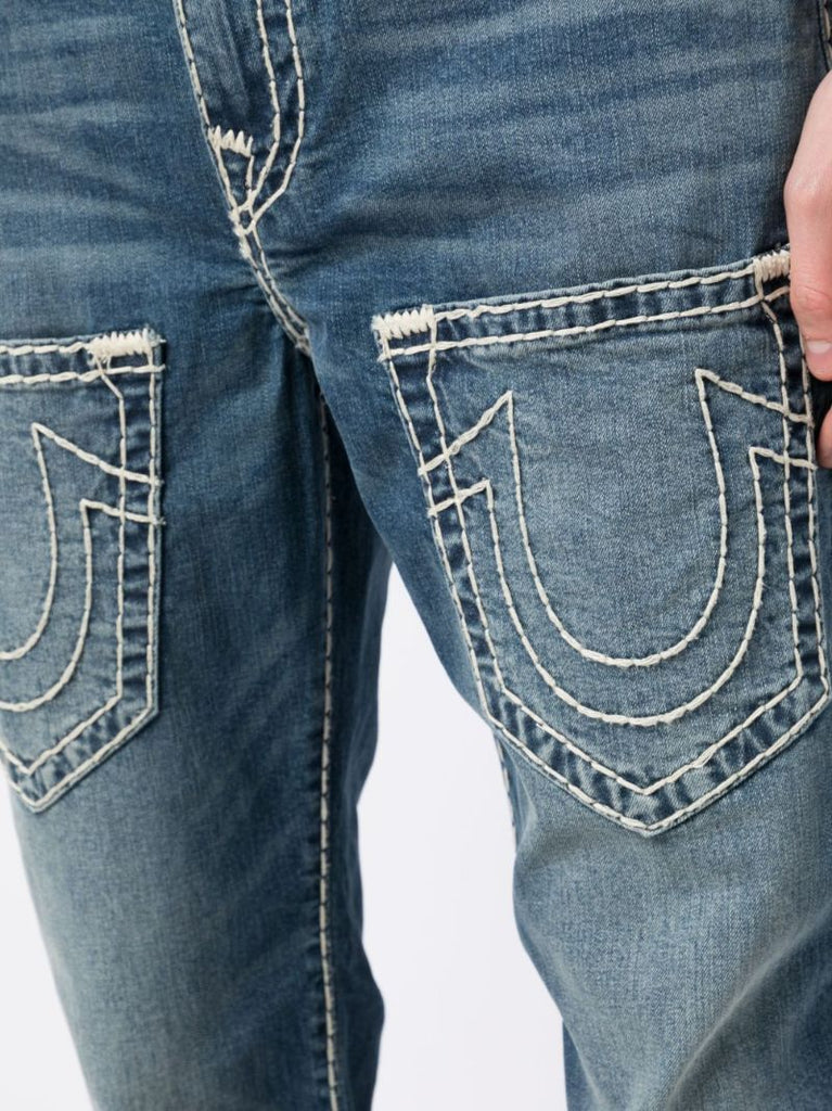 Blue Ricky Super T Straight Jeans