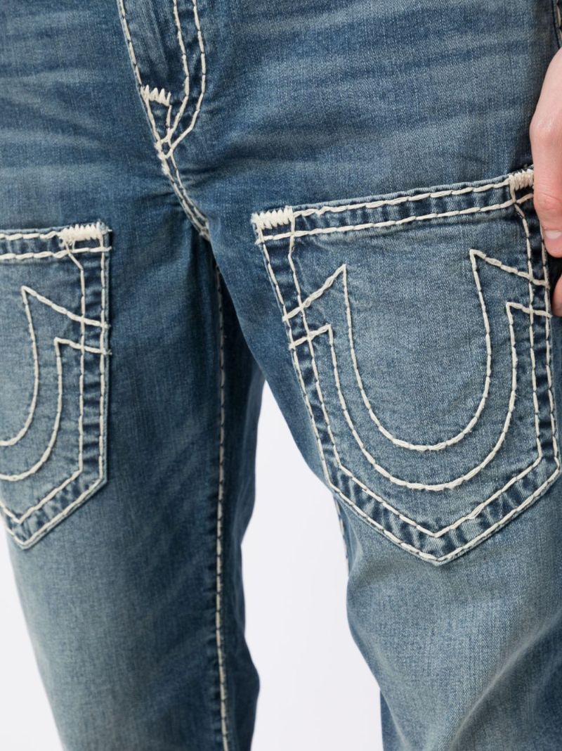 Blue Ricky Super T Straight Jeans