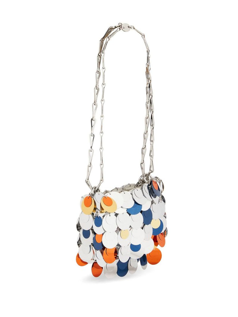 Silver-tone Sparkle Nano Bag