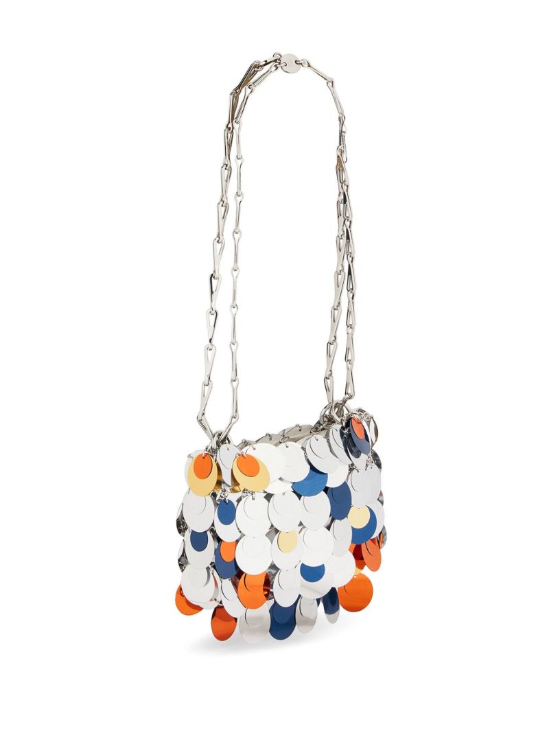 Silver-tone Sparkle Nano Bag