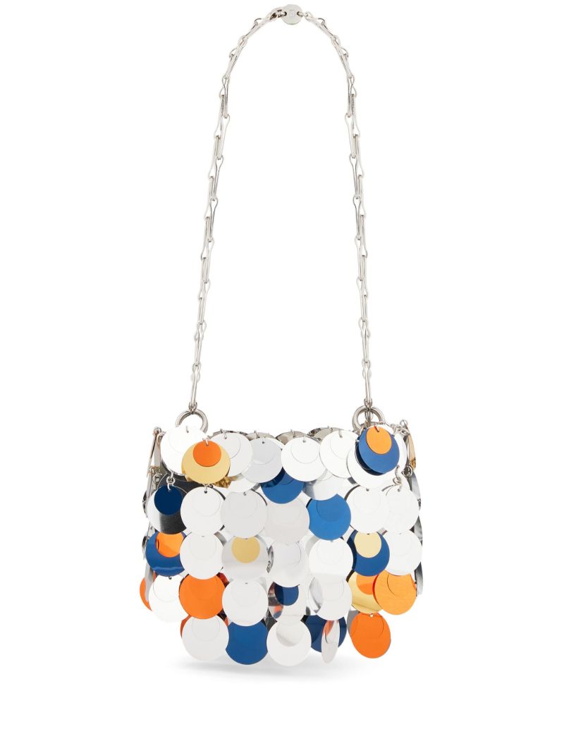 Silver-tone Sparkle Nano Bag