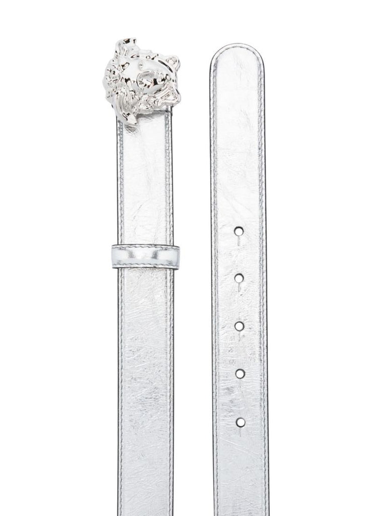 Silver-tone La Medusa Metallic Belt