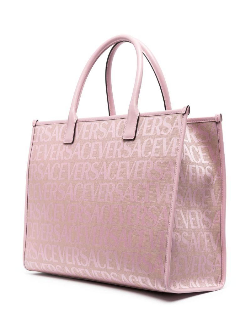 Pink Large Allover Tote Bag