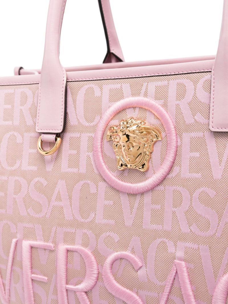Pink Large Allover Tote Bag