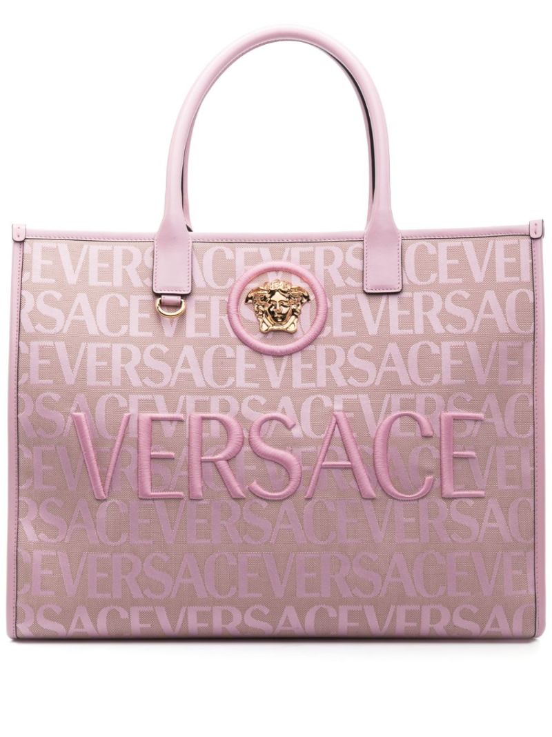 Pink Large Allover Tote Bag