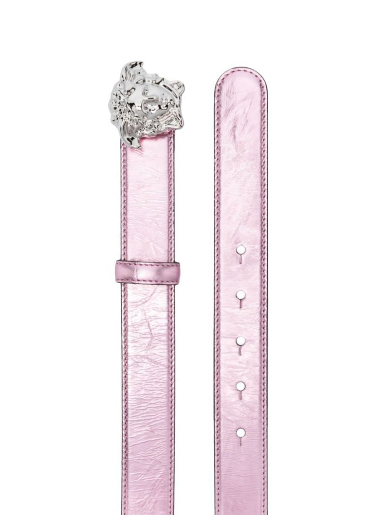 Pink La Medusa Metallic Belt