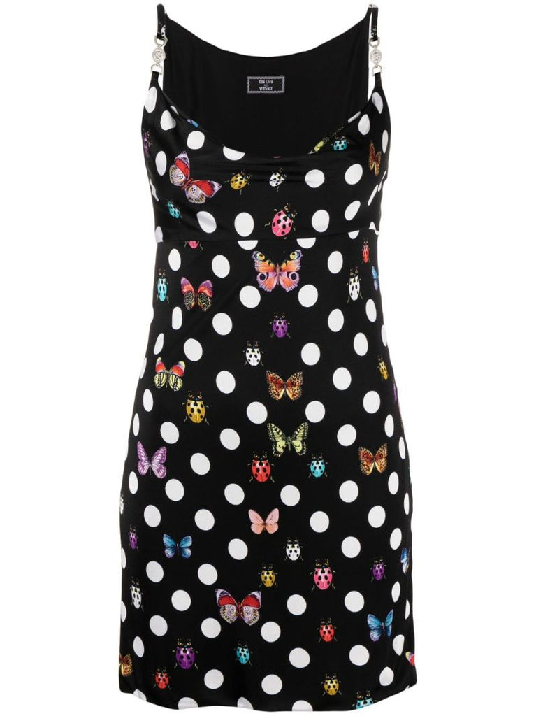 Black Butterflies Medusa '95 Mini Dress