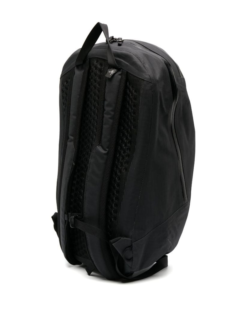 Black Zip Fastening Backpack