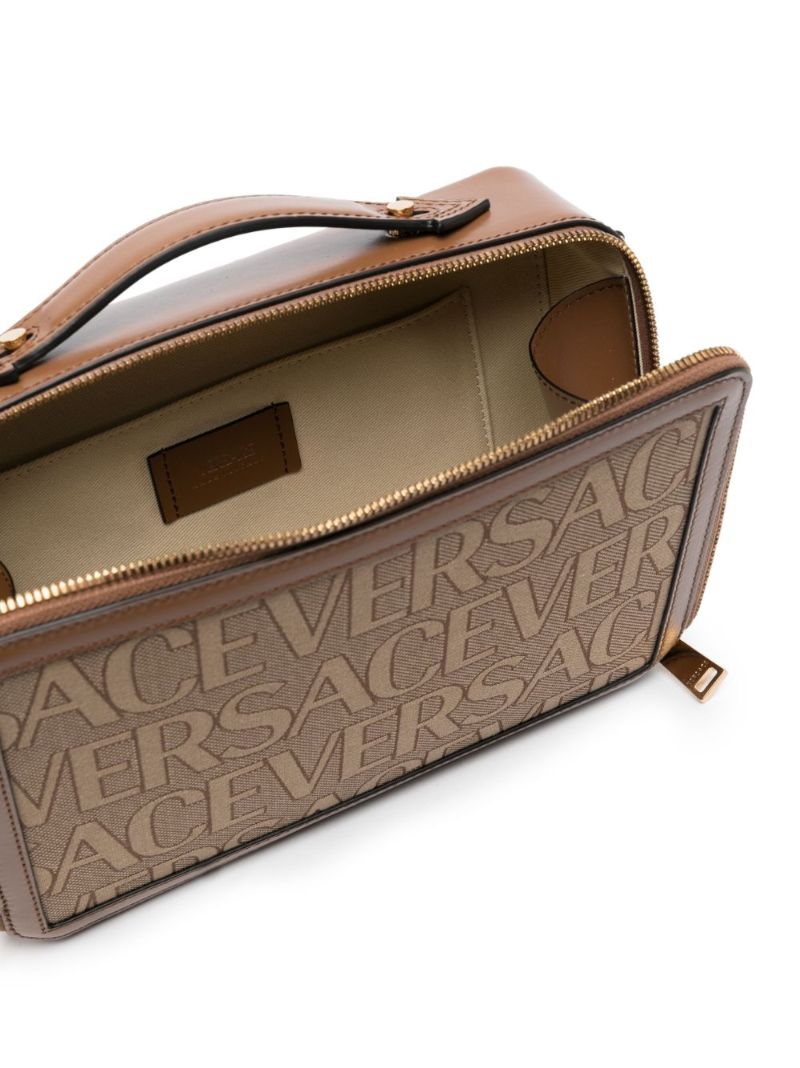 Neutral Allover Messenger Bag
