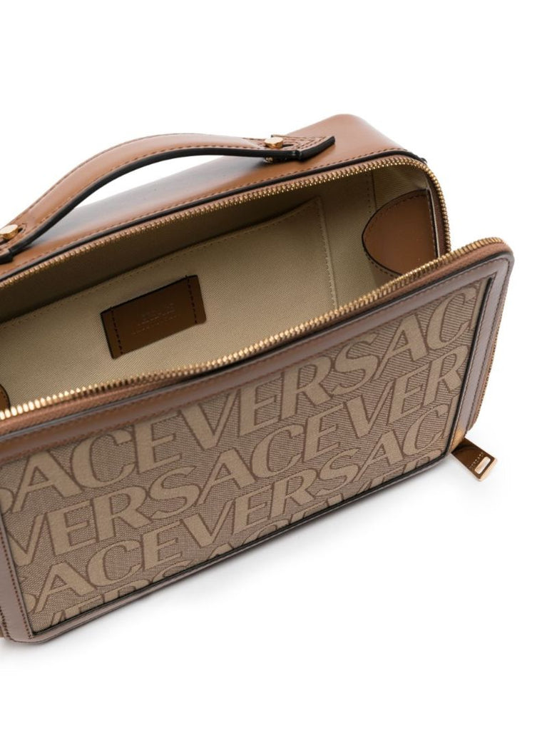 Neutral Allover Messenger Bag