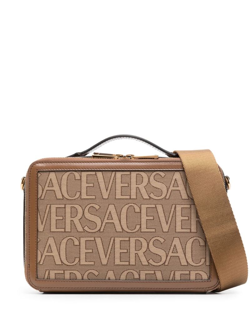 Neutral Allover Messenger Bag