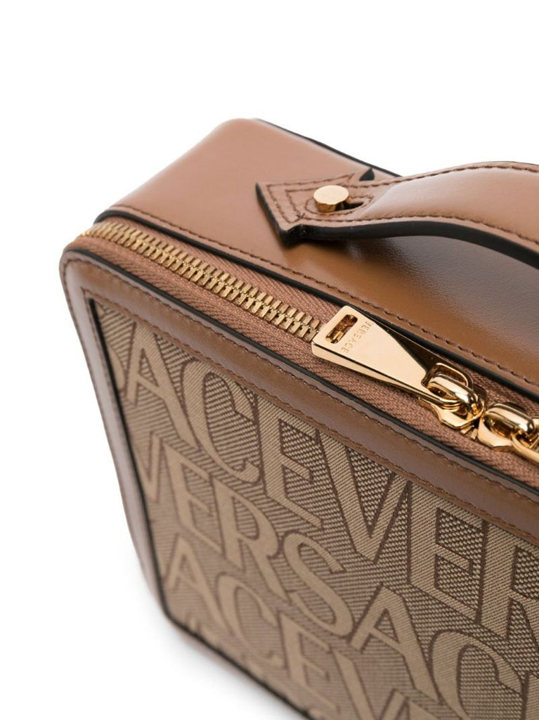 Neutral Allover Messenger Bag