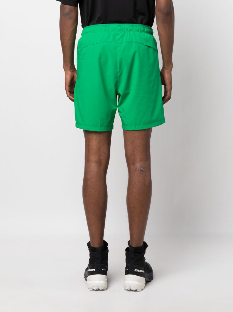 Green Incendo Track Shorts