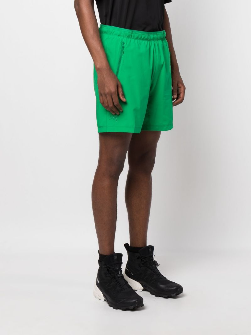Green Incendo Track Shorts