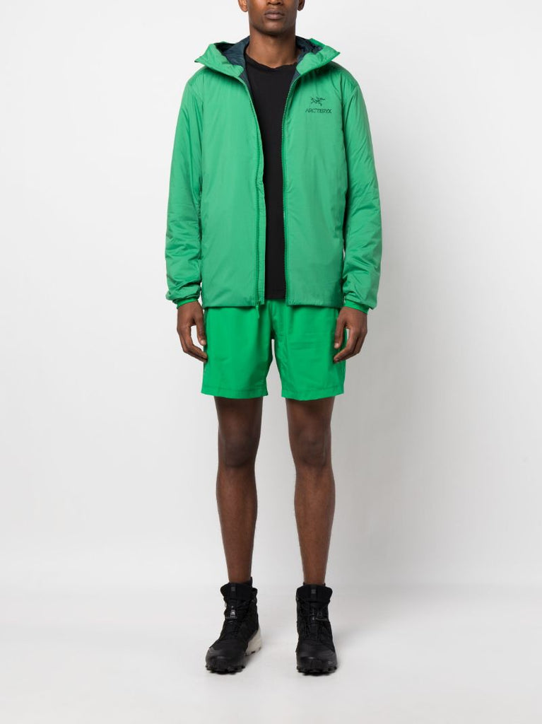 Green Incendo Track Shorts